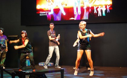 Tanzduell auf der gamescom 2011