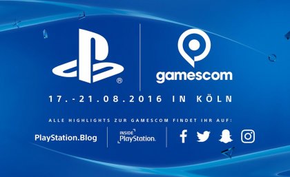 Sony PlayStation Line-Up für die gamescom 2016